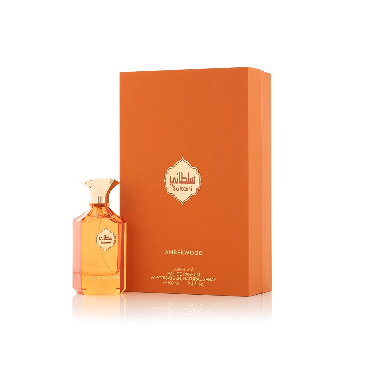 عطر سلطاني عنبر وود من العربية للعود – 100 مل | للجنسين