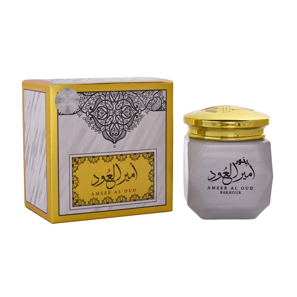 بخور أمير العود الذهبي من الماس للعطور - 40 جم