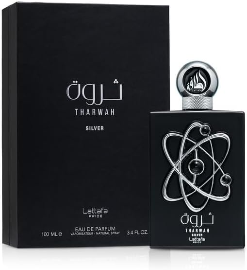 عطر ثروة سلفر من لطافة – 100 مل | للرجال | سمسم ورلد – صورة 2