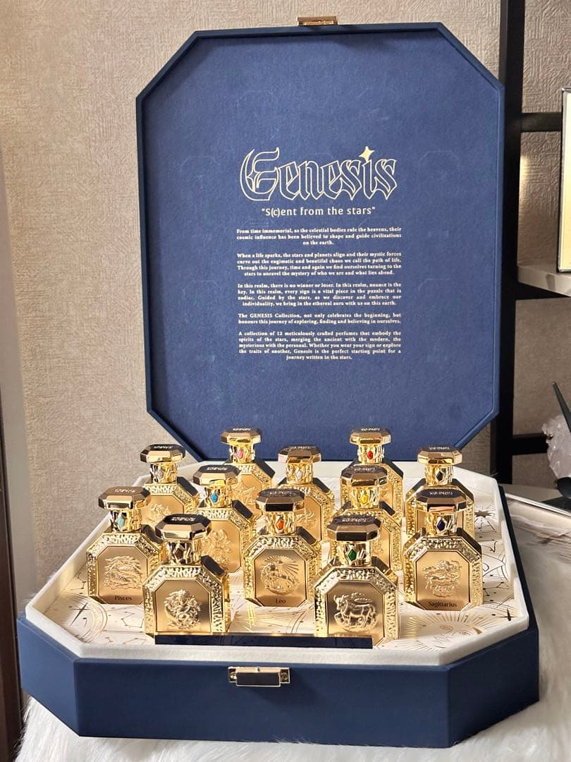 مجموعة جينيسيس – عطور الأبراج من فرنش أفينيو - 12 × 30 مل للجنسين