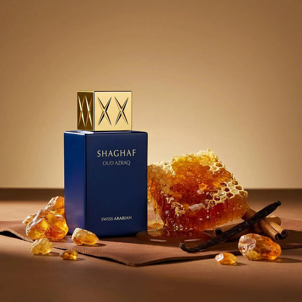 عطر شغف عود أزرق من سويس أربيان – 75 مل | للجنسين