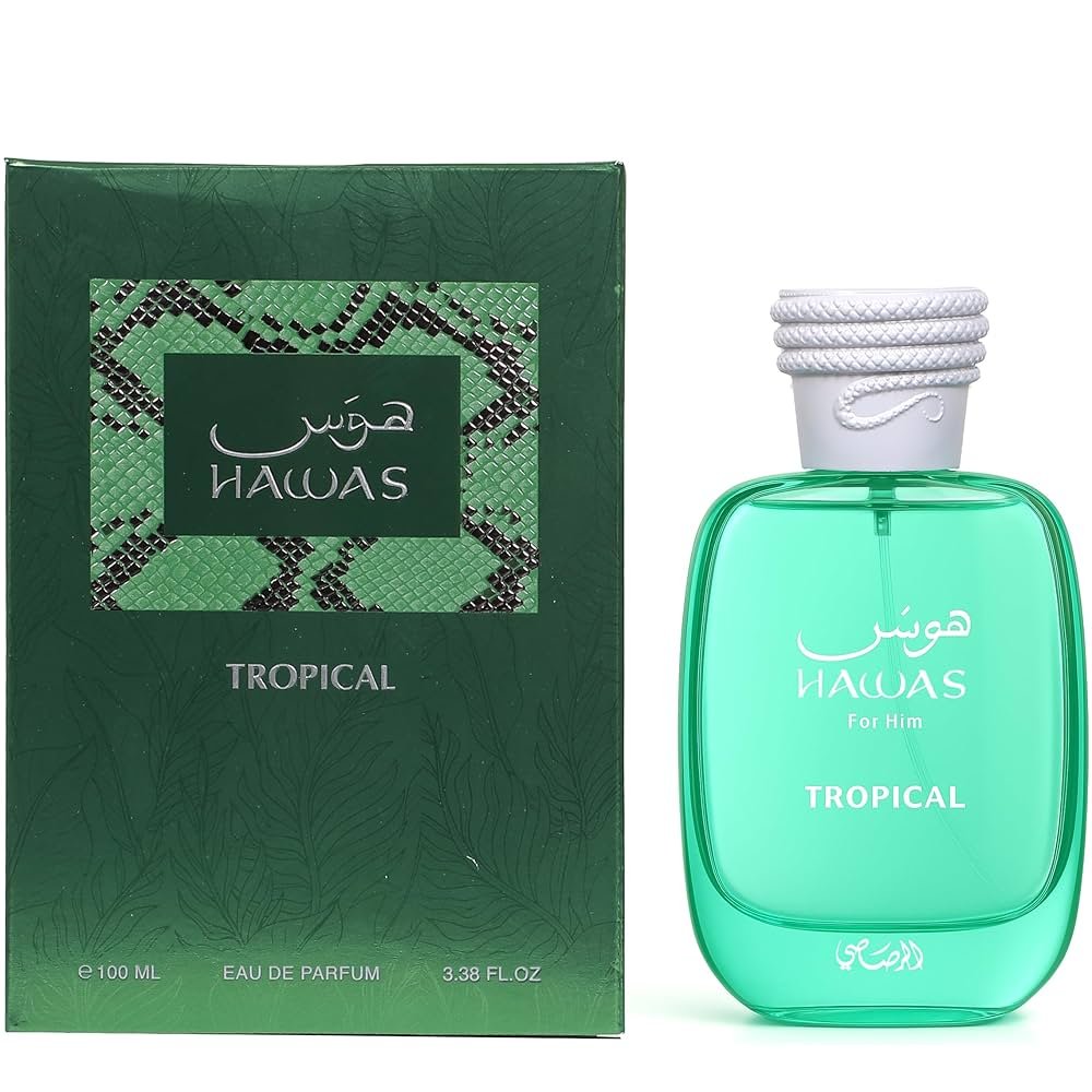 عطر هوس تروبيكال من الرصاصي – 100 مل | للرجال | سمسم ورلد