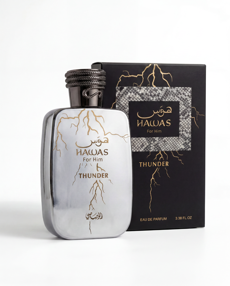 عطر هوس ثاندر من الرصاصي – 100 مل | أو دو بارفان | للرجال