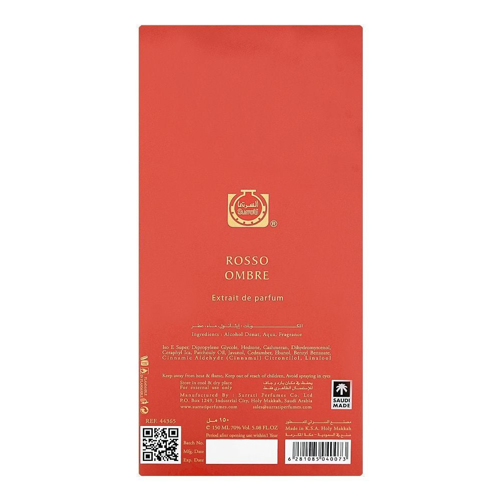 Russo Amber by Surrati - 150 ml | Luxurious Concentrated Perfume | For Women