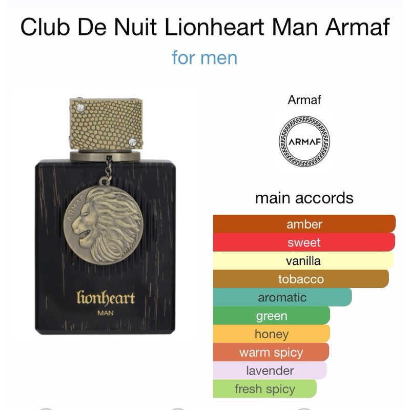 عطر كلوب دي نوي ليون هارت للرجال – أرماف | 100 مل