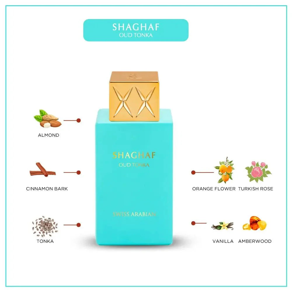 عطر شغف عود تونكا من سويس أربيان – 75 مل | للجنسين
