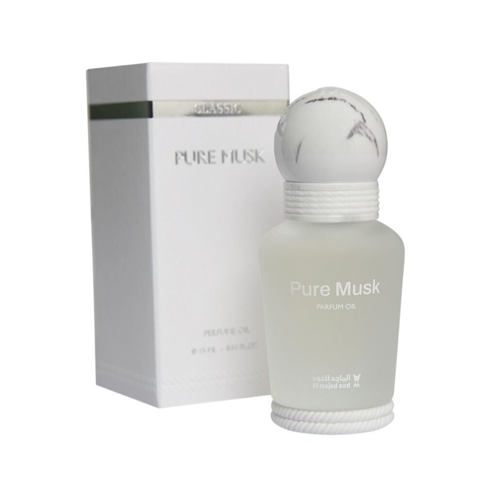 زيت بيور مسك المركز من الماجد للعود – 15 مل للجنسين