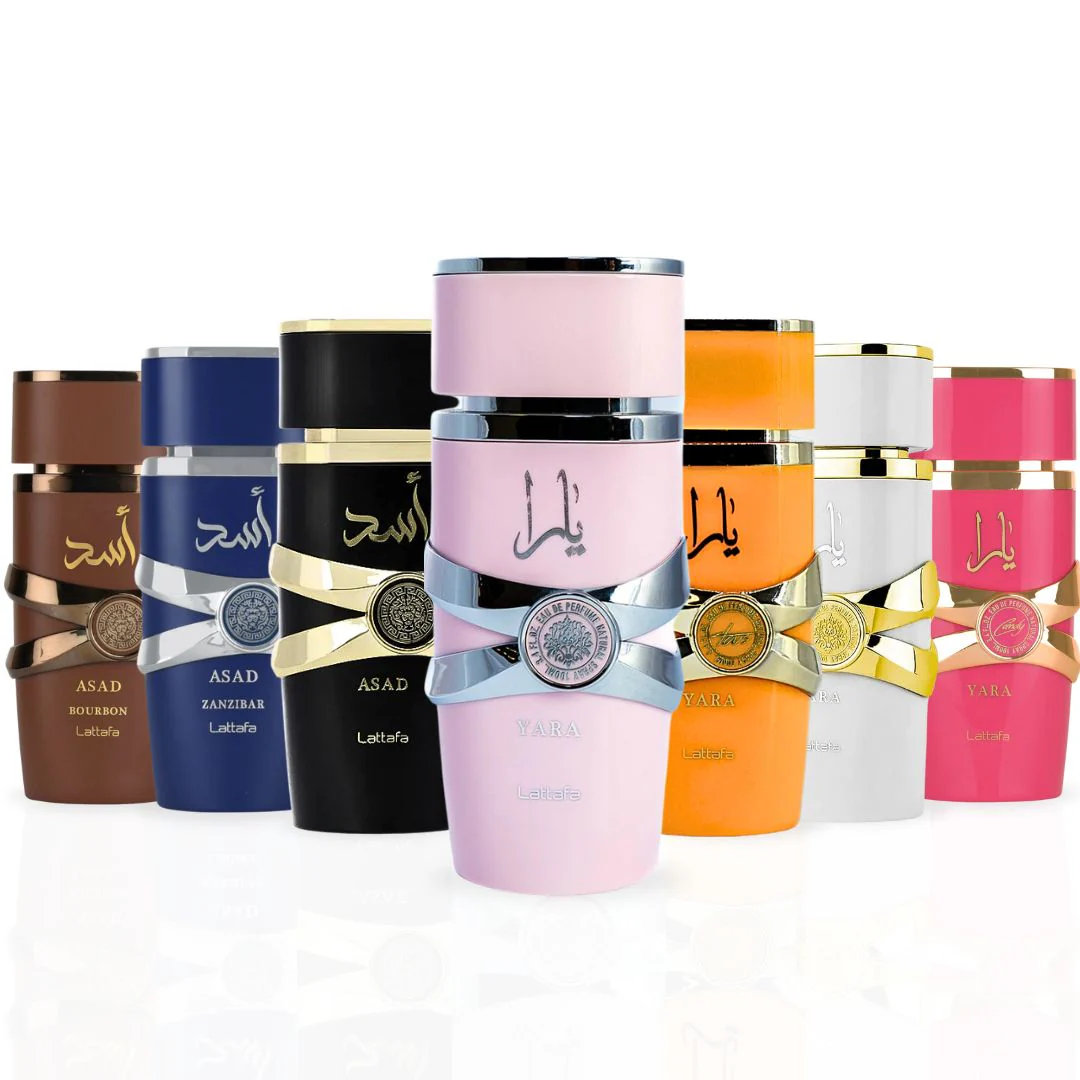 مجموعة عطور يارا وأسَد - من لطافة | 7 عطور × 100 مل = 700 مل