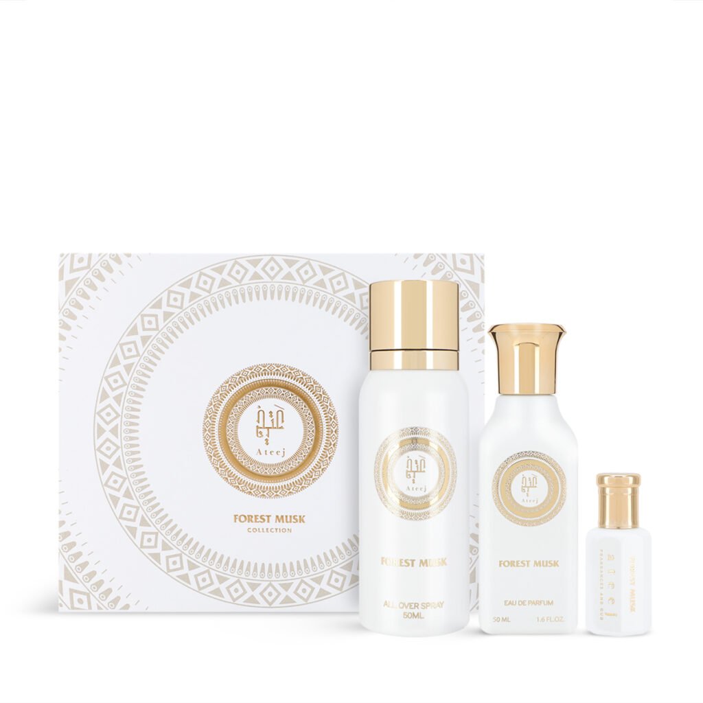 مجموعة مسك فورست من عتيج – 3 قطع