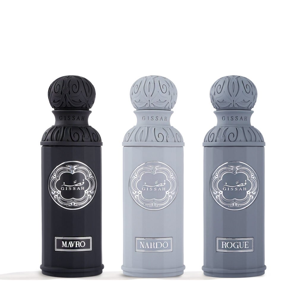 Graphite Collection by Gissah | Perfume Set 3×50ml | For Men