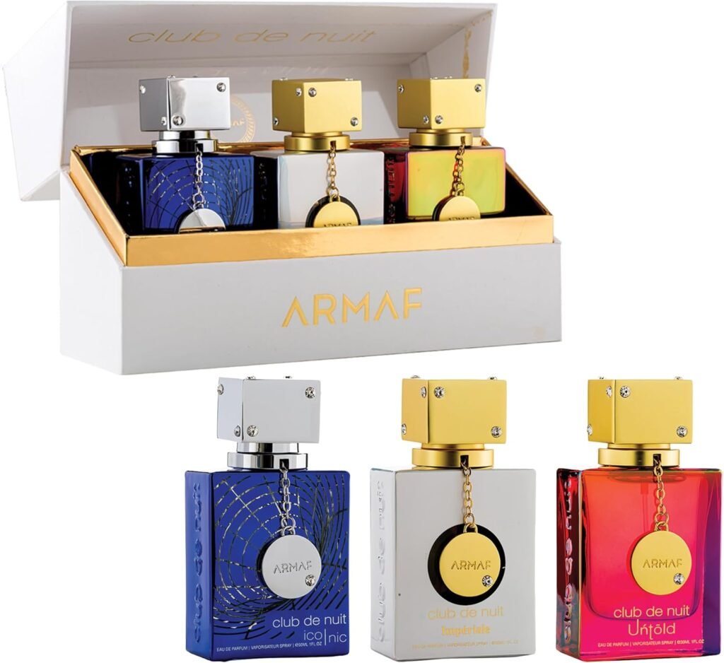 Armaf Club De Nuit Collector’s Pride Set (Iconic + Impériale + Untold) | EDP 3×30ml