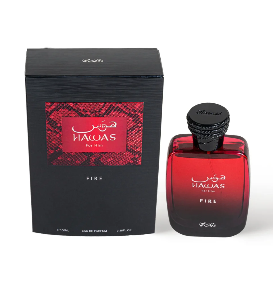 عطر هوس فاير من الرصاصي – 100 مل للرجال