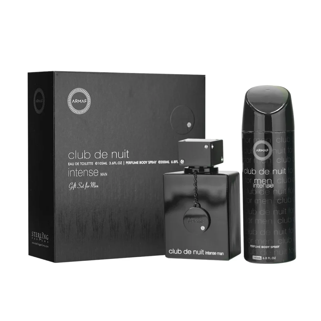 Club De Nuit Intense Man – 2PC Gift Set | EdT 105ml + Body Spray 200ml