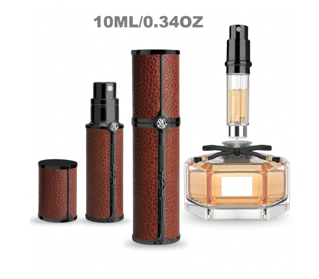 عبوة إعادة تعبئة العطر بلاك إيدج – 10 مل بني ماس رمادي