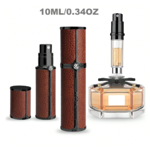 عبوة إعادة تعبئة العطر بلاك إيدج – 10 مل بني ماس رمادي